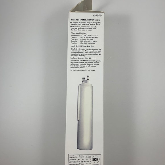 Kenmoreclear 46 9999 Refrigerator Water Filter NIB - Picture 2 of 3